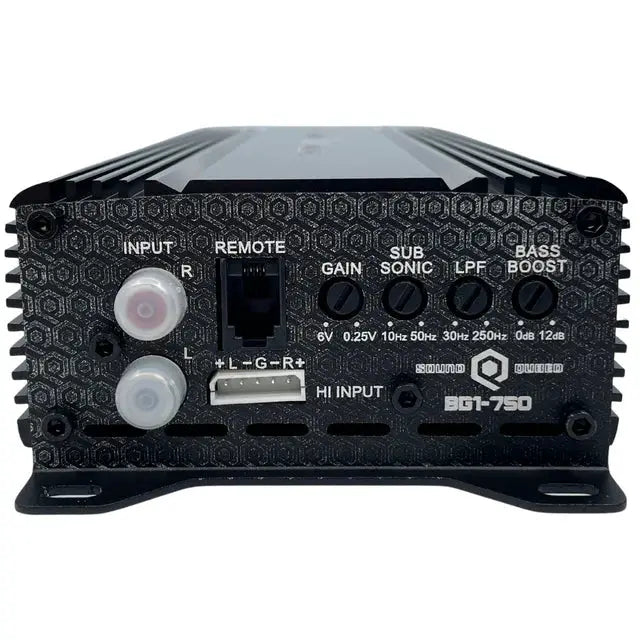 SoundQubed SoundQubed BG1-750 750 Watt Bagger Series Amp (Ultra Compact) - Car Audio