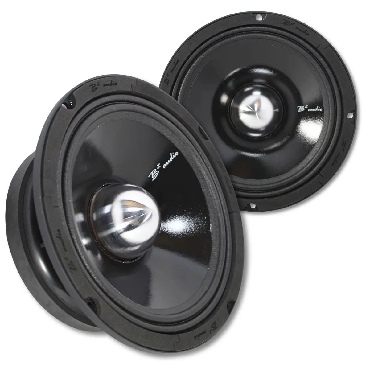 B2 Audio B2 Audio RAGE Series 8" 4-Ohm 250 Watt RMS Mid-Range Speakers UV-Coated Cone, Sold in Pairs RAGE8P - Car Audio