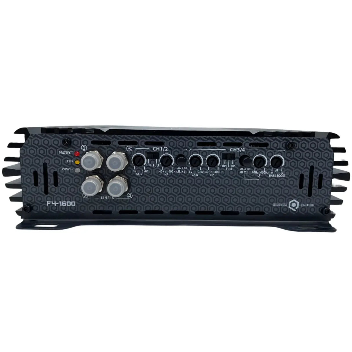 SoundQubed SoundQubed 1600 Watts F4-1600 Full Bridge 4 Channel Amplifier - Car Audio