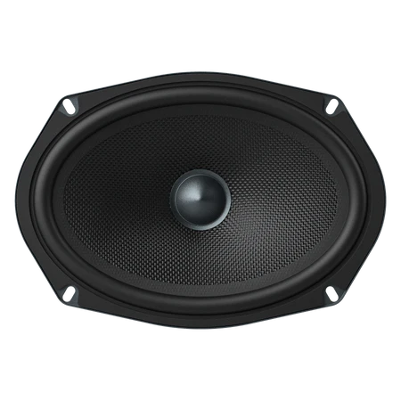 AudioControl A69CS2 Altitude Series 6x9" Component Speakers with 1" Tweeters, 100W RMS, 4 Ohms (Pair)