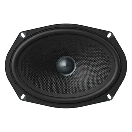 AudioControl AudioControl A69CS2 Altitude Series 6x9" Component Speakers with 1" Tweeters, 100W RMS, 4 Ohms (Pair) - Car Audio