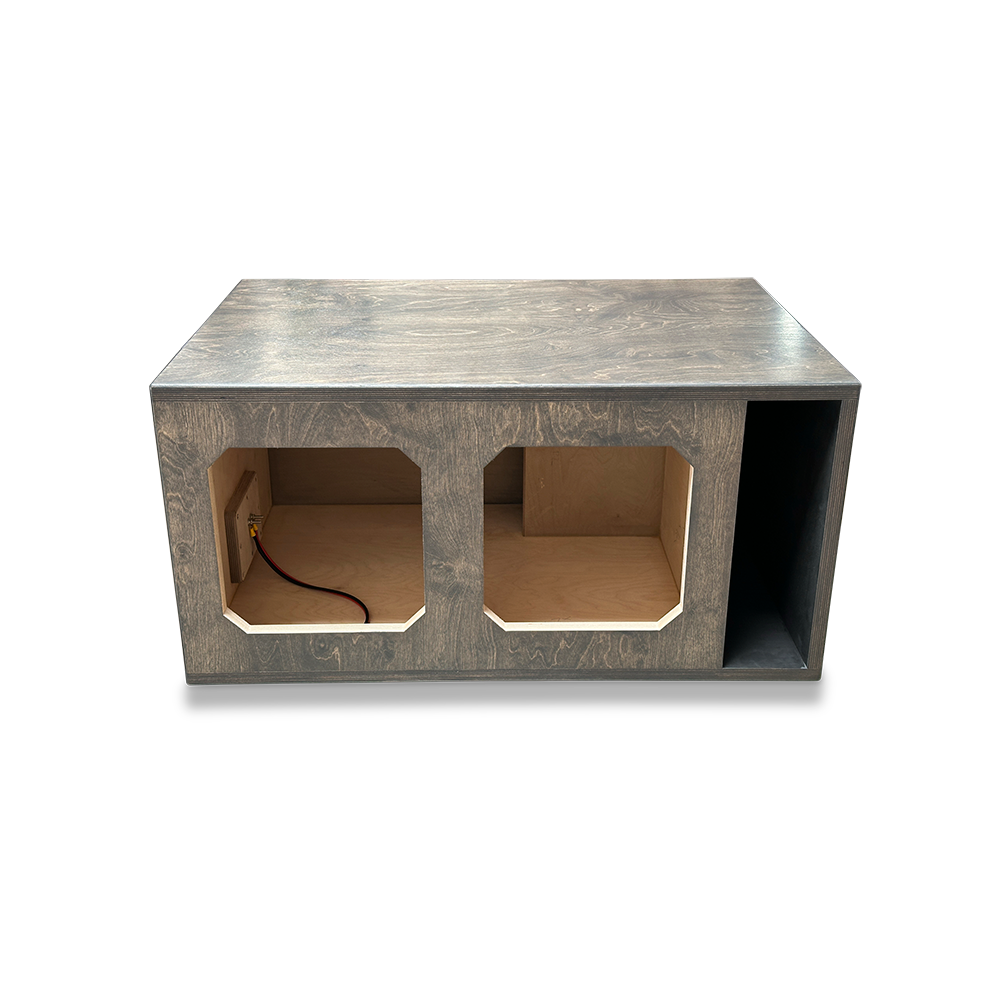 Basshead Supply Kicker Dual 10" L7X Ported Enclosure - Car Audio