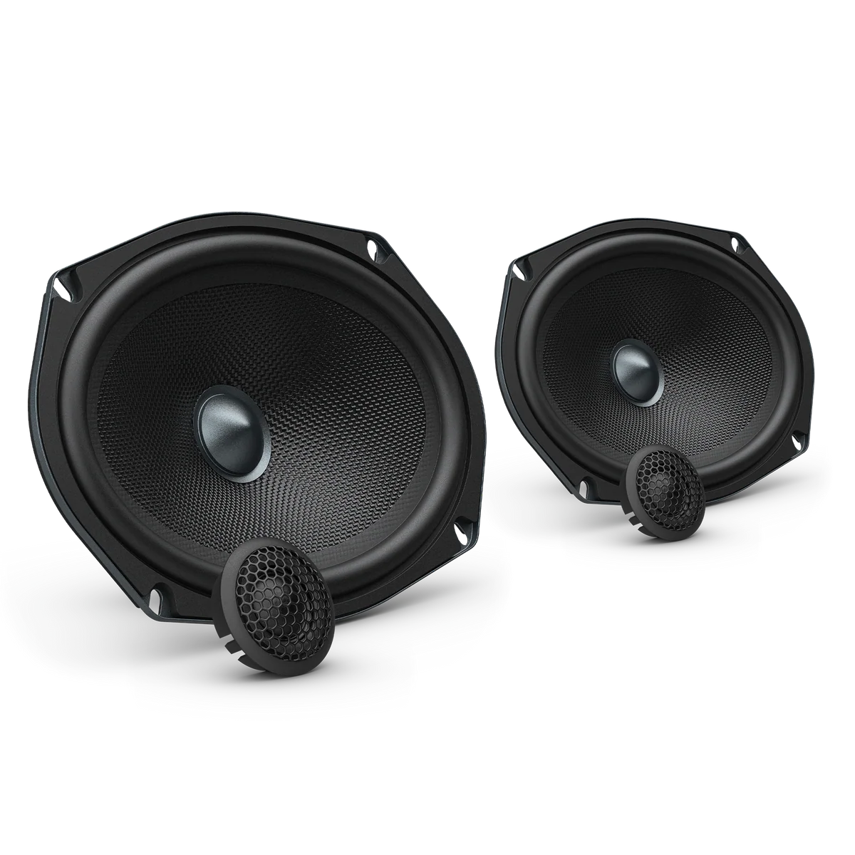 AudioControl A69CS2 Altitude Series 6x9" Component Speakers with 1" Tweeters, 100W RMS, 4 Ohms (Pair)