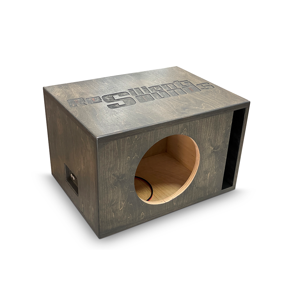 Basshead Supply Resilient Sounds Single 12" Platinum v2 Ported Enclosure - Car Audio