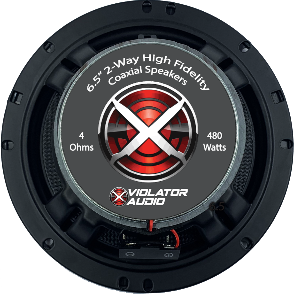 Violator Audio VA-652 6.5" Coaxial Speakers (pair)