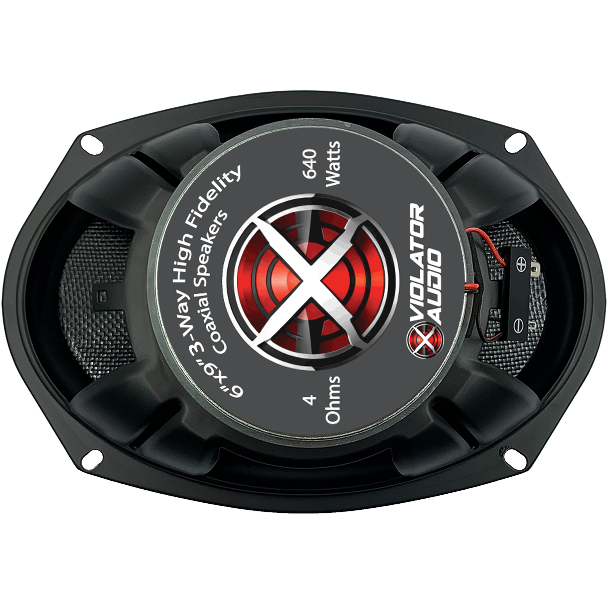 Violator Audio VA-693 6"x9" Coaxial Speakers (pair)