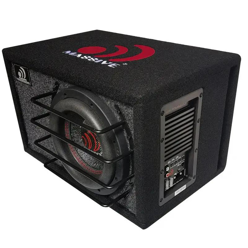 Massive Audio Massive Audio BAS8 BAS8 - 8" Powered Subwoofer Enclosure - Car Audio