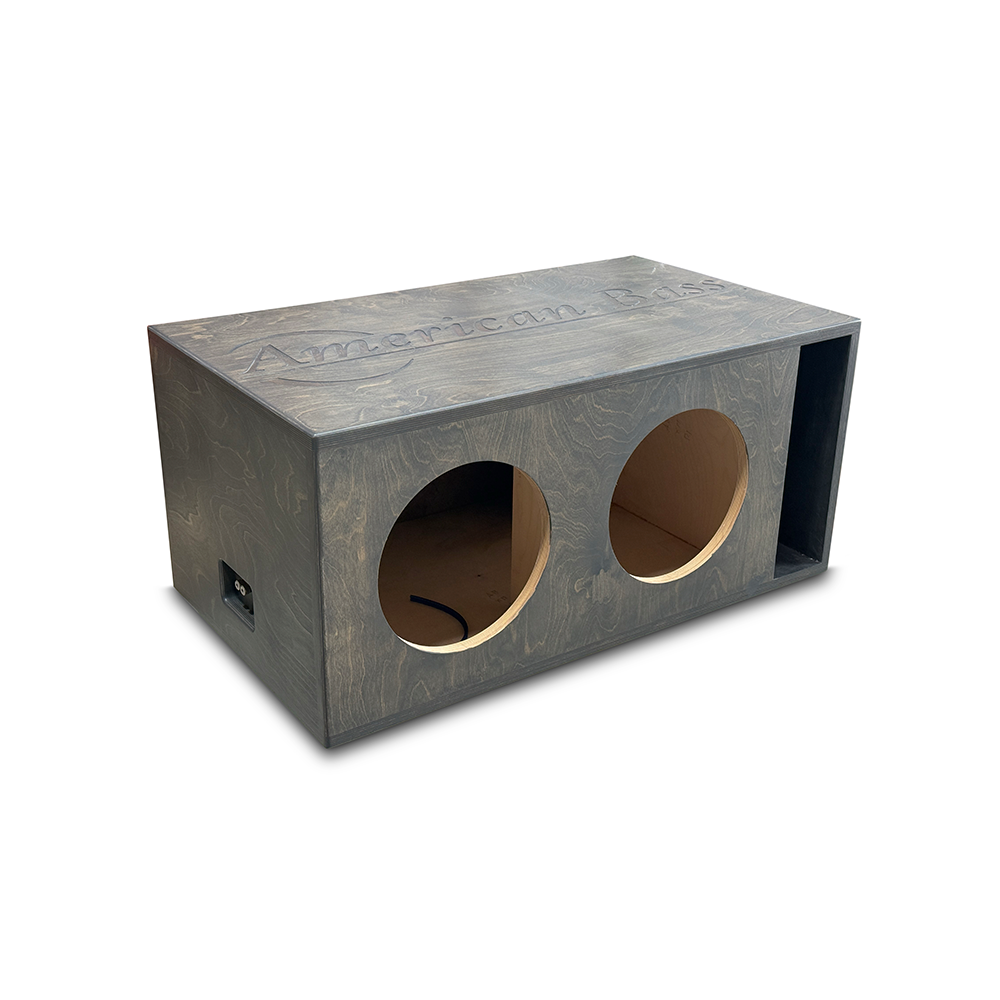 Basshead Supply American Bass Dual 12" XFL Ported Enclosure - Car Audio