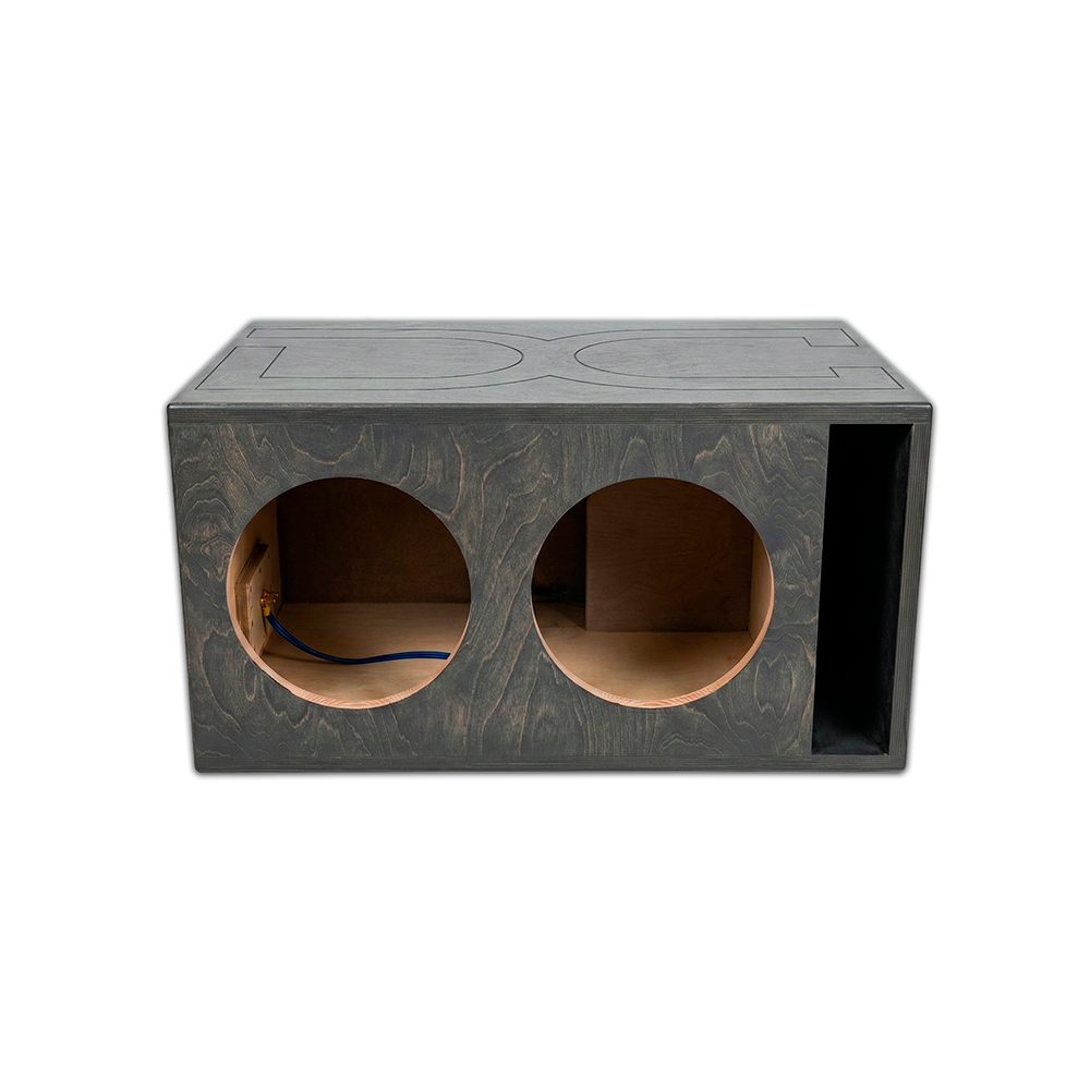 Basshead Supply DC Audio Dual 12" XL SPL Ported Enclosure - Car Audio