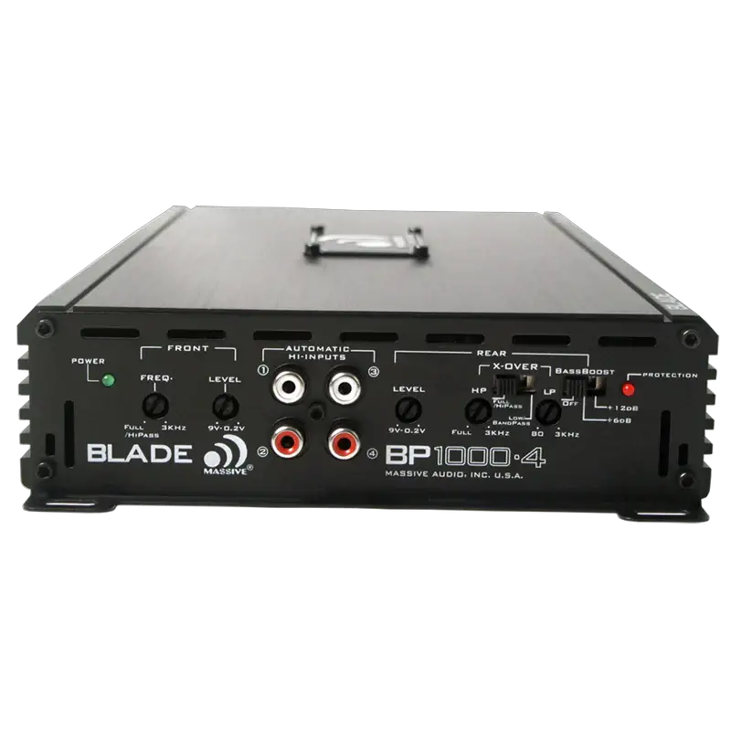 Massive Audio Massive Audio BP1000.4v2 4-Channel Amplifier - Car Audio