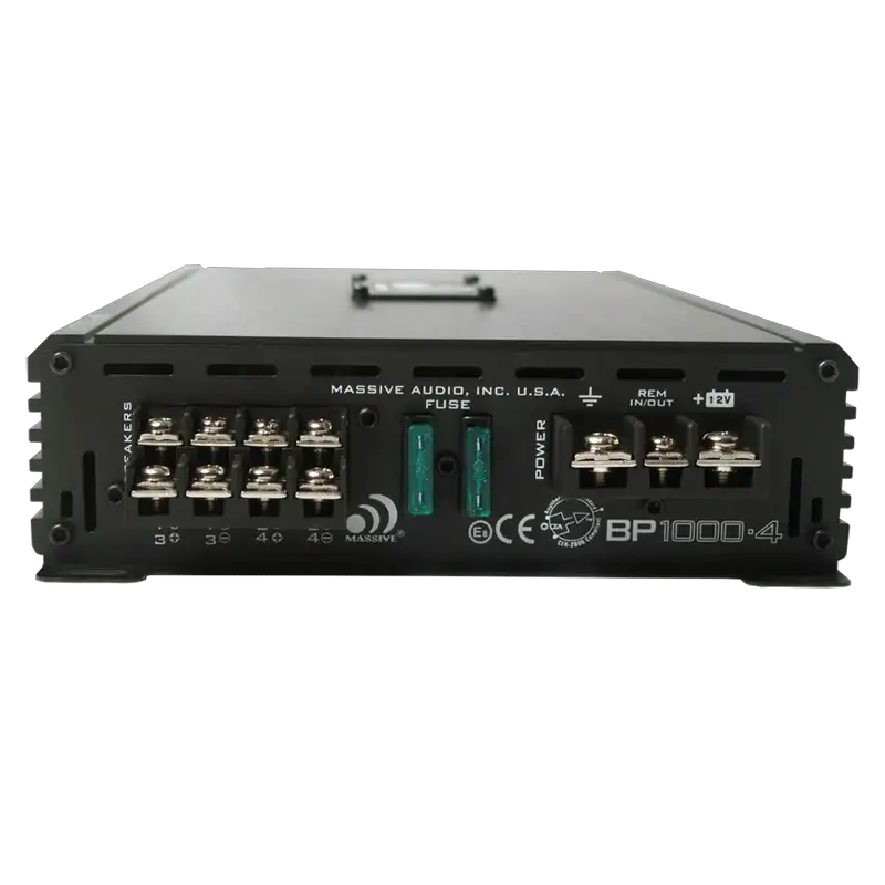 Massive Audio Massive Audio BP1000.4v2 4-Channel Amplifier - Car Audio