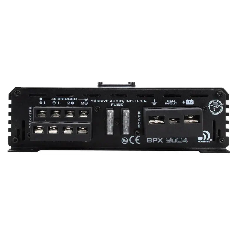 Massive Audio Massive Audio BPX800.4 4-Channel Amplifier - Car Audio