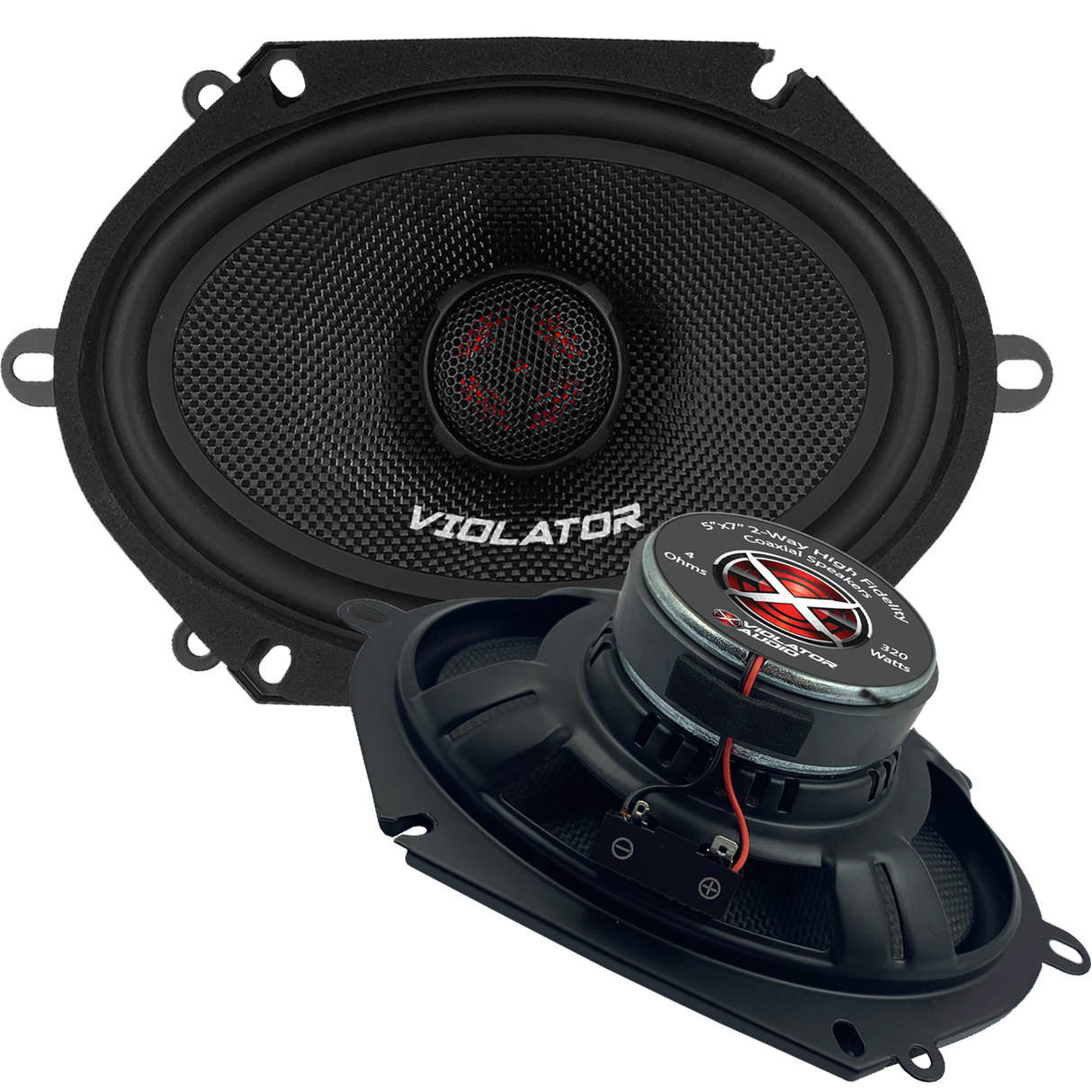Violator Audio Violator Audio VA-572 5"x7" Coaxial Speakers (pair) - Car Audio