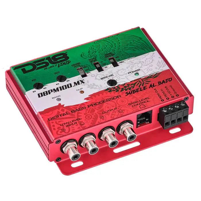 DS18 DS18 DBPM100.MX Digital Bass Processor - Mexico Design - Car Audio