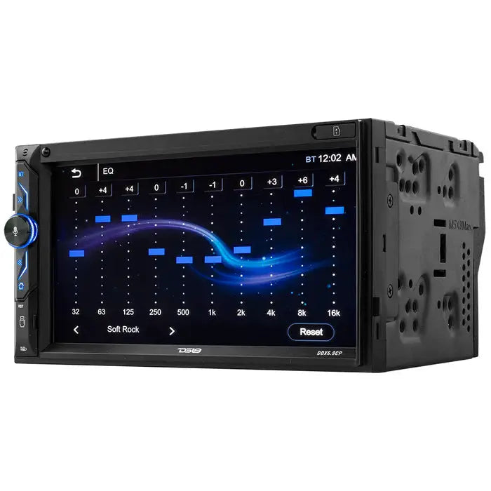 DS18 DS18 DDX6.9CP 6.9" Touchscreen Mechless Double-Din Headunit with Bluetooth, USB, Mirror Link And Car play - Car Audio