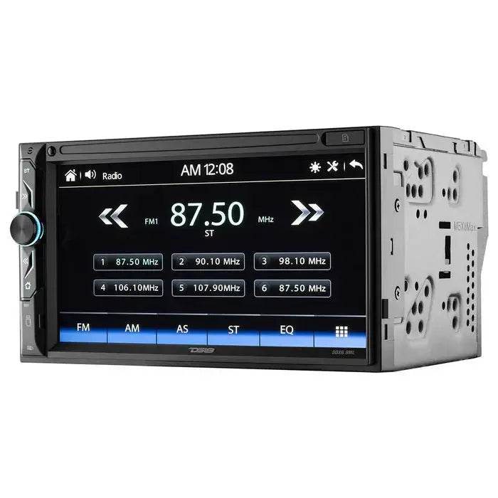 DS18 DS18 DDX6.9ML 6.9" Touchscreen Mechless Double-Din Headunit with Bluetooth, USB and Mirror Link - Car Audio