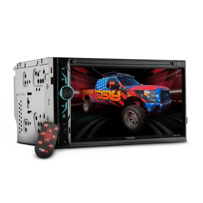 DS18 DS18 DDX6.9ML 6.9" Touchscreen Mechless Double-Din Headunit with Bluetooth, USB and Mirror Link - Car Audio