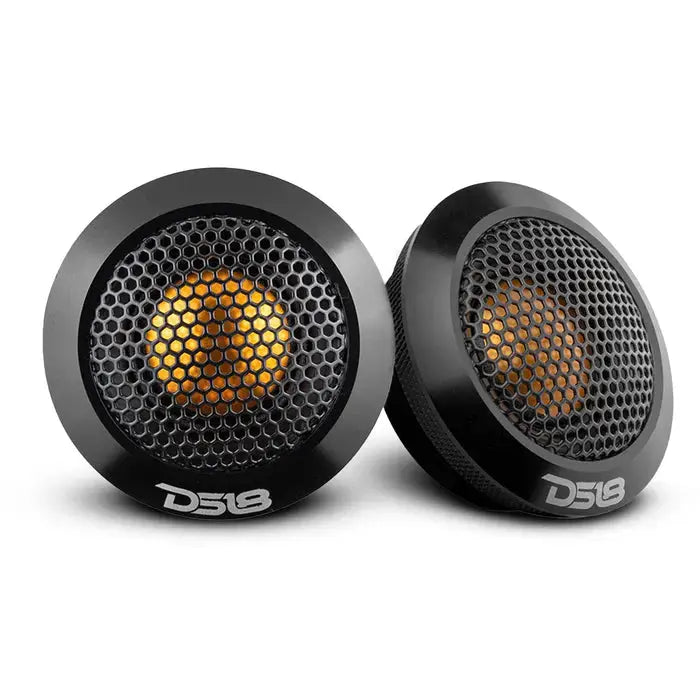 DS18 DS18 DTX 2.2" Sound Quality Titanium Dome Tweeter with Aluminum Body - Car Audio