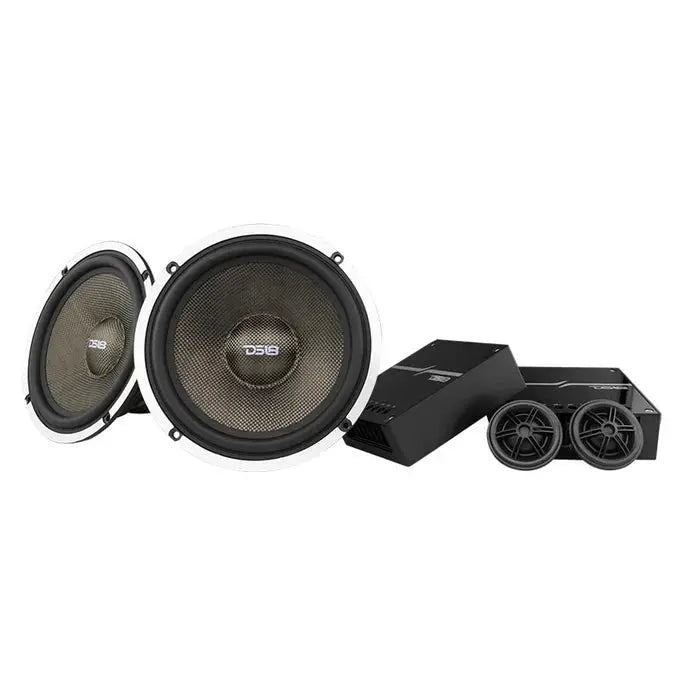 DS18 DS18 DX2 Deluxe DX Kevlar 6.5" 2- Way Sound Quality Component Speaker System 460 Watts 4-Ohm - Car Audio