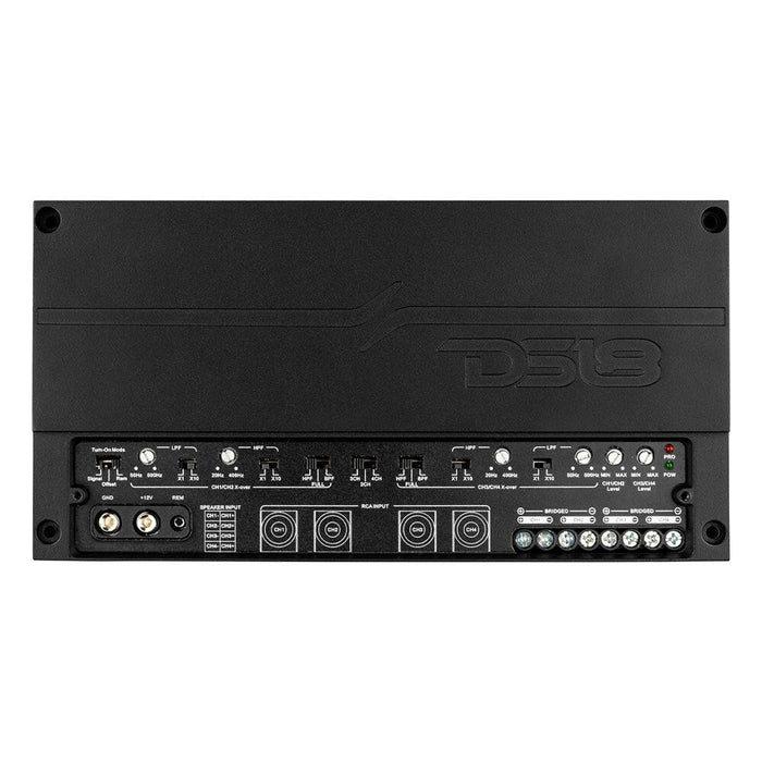 DS18 DX4 Deluxe Compact Full-Range Class D Advance Technology 4-Channel Amplifier 3200 Watts