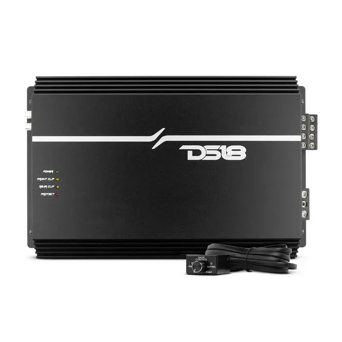 DS18 DS18 EXL-P1200X4 EXL Power 4-Channel Class A/B Amplifier 200 x 4 @ 4-Ohm Watts Rms Made In Korea - Car Audio