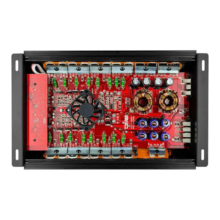 DS18 DS18 EXL-P1200X4 EXL Power 4-Channel Class A/B Amplifier 200 x 4 @ 4-Ohm Watts Rms Made In Korea - Car Audio