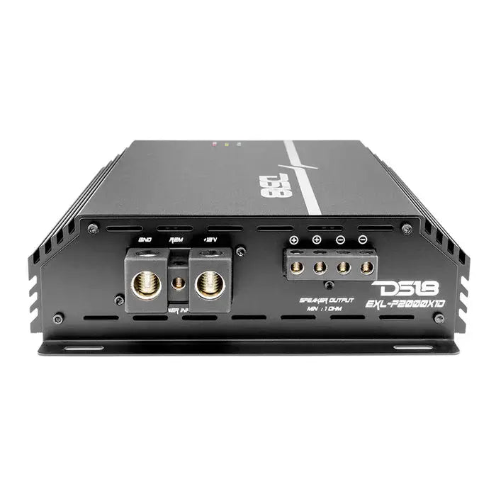 DS18 DS18 EXL-P2000X1D EXL Power 1-Channel Class D Amplifier 2000 x 1 @ 1-Ohm Watts Rms Made In Korea - Car Audio