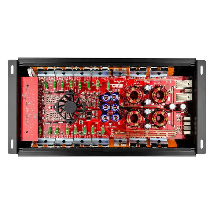 DS18 DS18 EXL-P2000X4 EXL Power 4-Channel Class A/B Amplifier 280 x 4 @ 4-Ohm Watts Rms Made In Korea - Car Audio