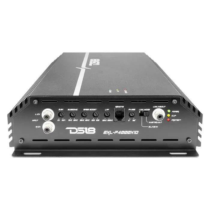 DS18 DS18 EXL-P4000X1D EXL Power 1-Channel Class D Amplifier 4000 x 1 @ 1-Ohm Watts Rms Made In Korea - Car Audio