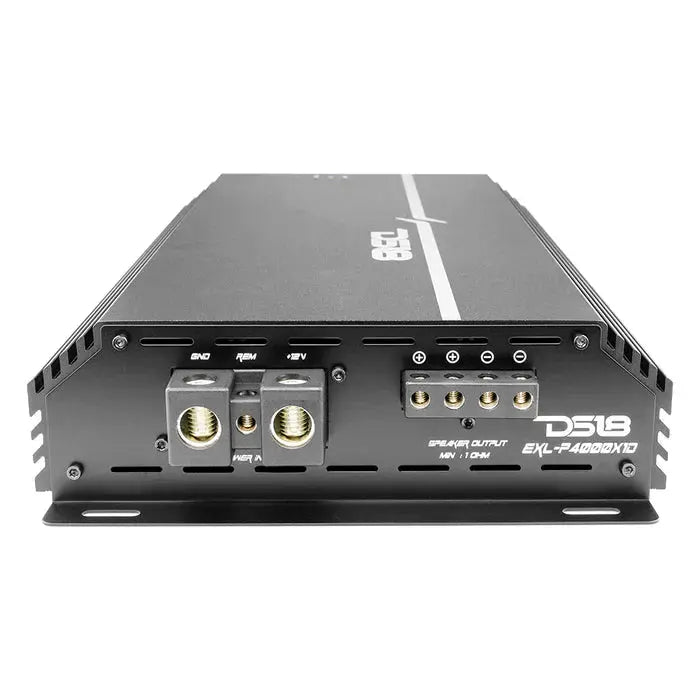DS18 DS18 EXL-P4000X1D EXL Power 1-Channel Class D Amplifier 4000 x 1 @ 1-Ohm Watts Rms Made In Korea - Car Audio