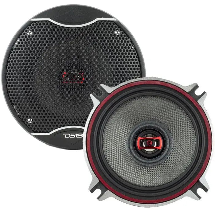 DS18 DS18 EXL-SQ4.0 EXL 4" 2-Way Coaxial Speaker with Fiber Glass Cone 340 Watts 3-Ohm - Car Audio