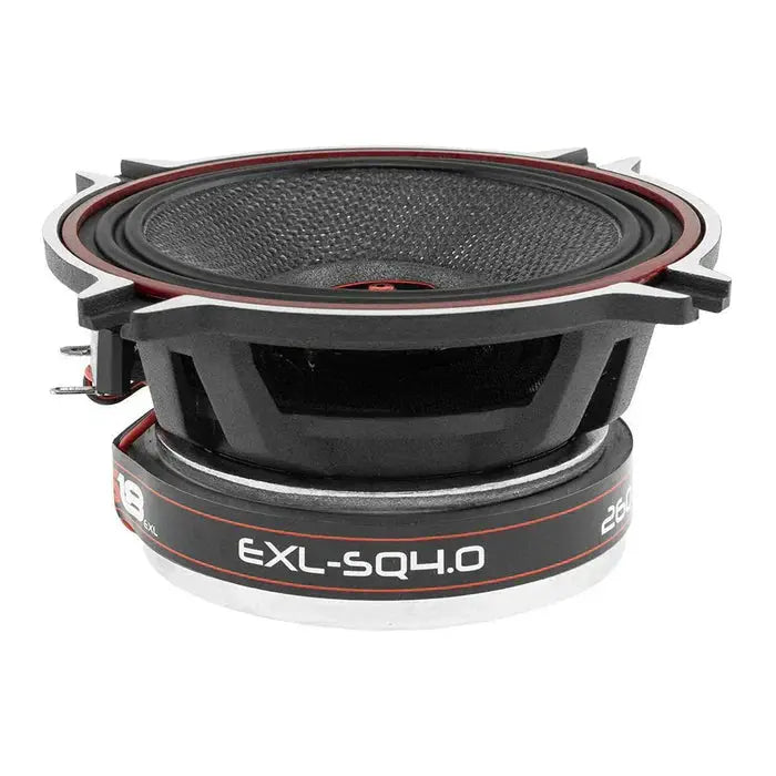 DS18 DS18 EXL-SQ4.0 EXL 4" 2-Way Coaxial Speaker with Fiber Glass Cone 340 Watts 3-Ohm - Car Audio