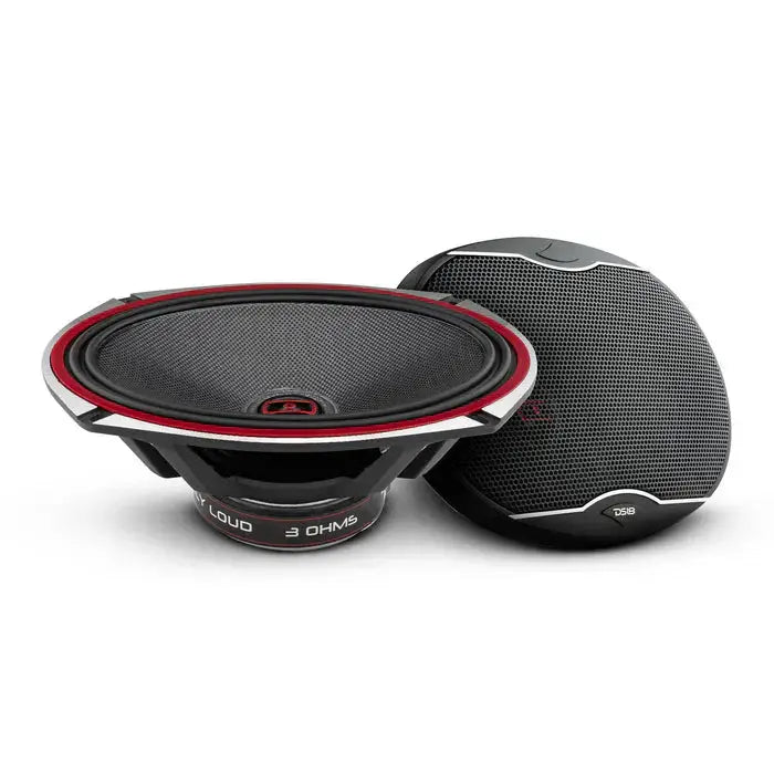 DS18 EXL-SQ6.9 EXL 6x9" 2-Way Coaxial Speaker with Fiber Glass Cone 560 Watts 3-Ohm - Trinity Car Audio