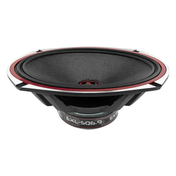DS18 EXL-SQ6.9 EXL 6x9" 2-Way Coaxial Speaker with Fiber Glass Cone 560 Watts 3-Ohm - Trinity Car Audio