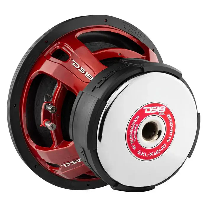 DS18 DS18 EXL-X12.4D EXL-X 12" Subwoofer 2500 Watts Dvc 4-Ohms - Car Audio