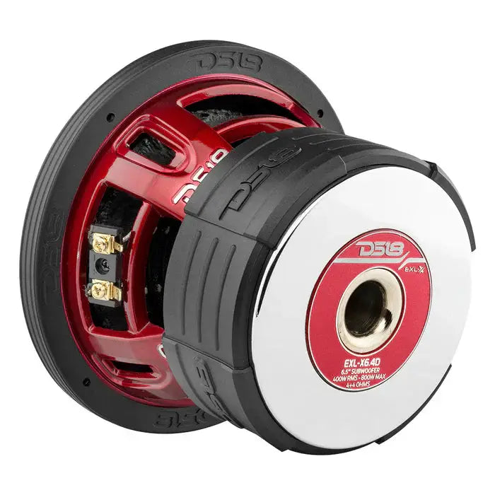 DS18 DS18 EXL-X6.4D EXL-X 6.5" Subwoofer 800 Watts Dvc 4-Ohms - Car Audio