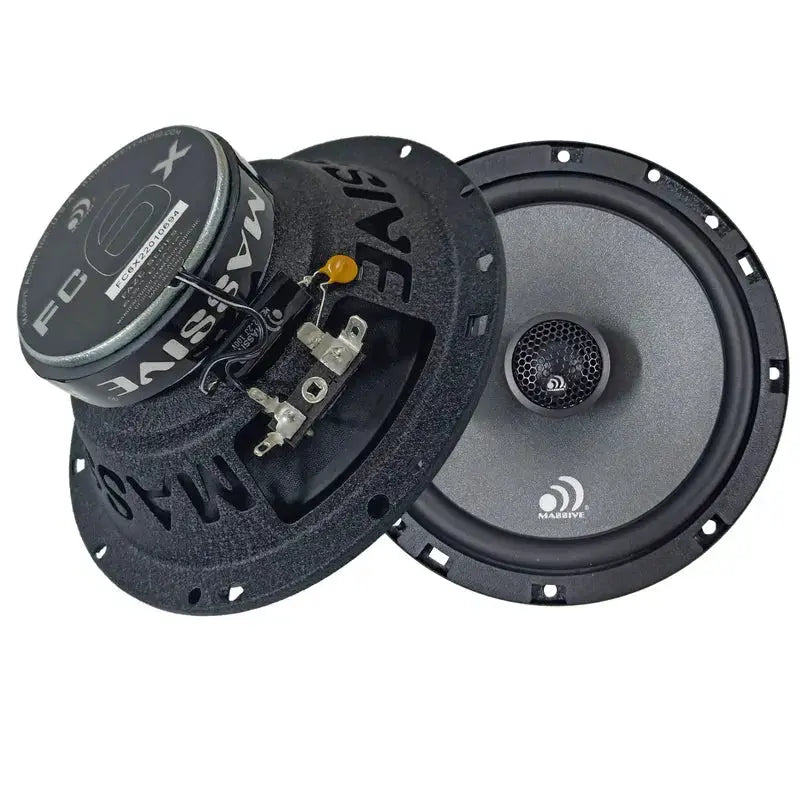 Massive Audio Massive Audio FC6X 6.5" Coaxial Speakers - Car Audio