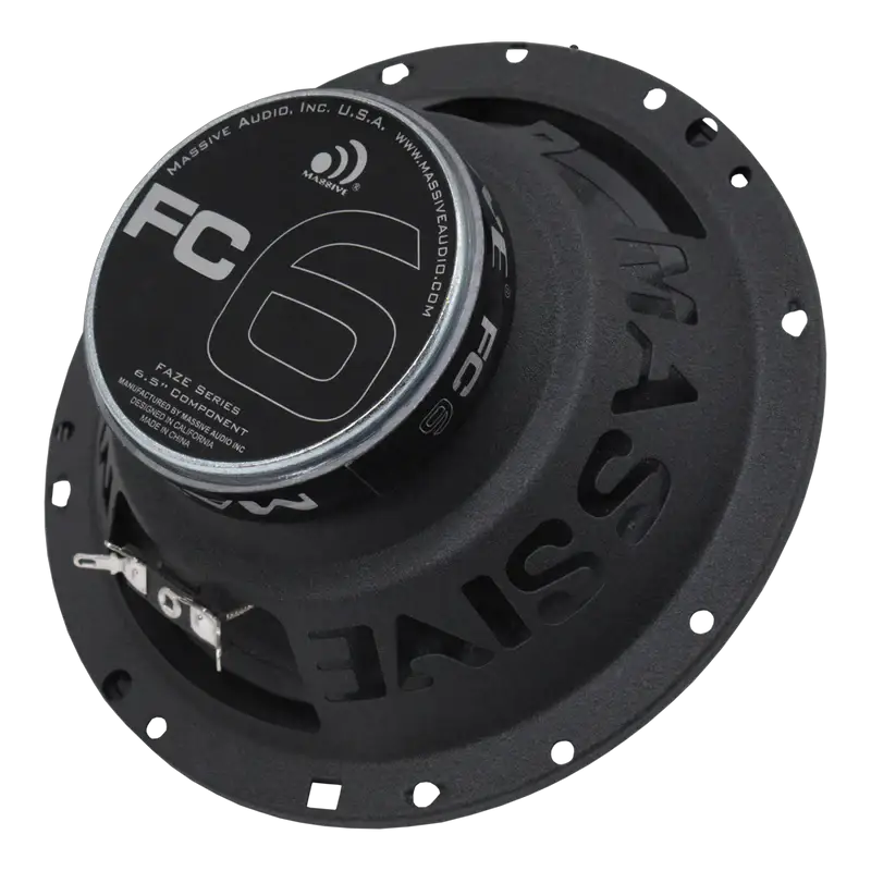 Massive Audio Massive Audio FC6 6.5" 2-Way Component Speakers - Car Audio