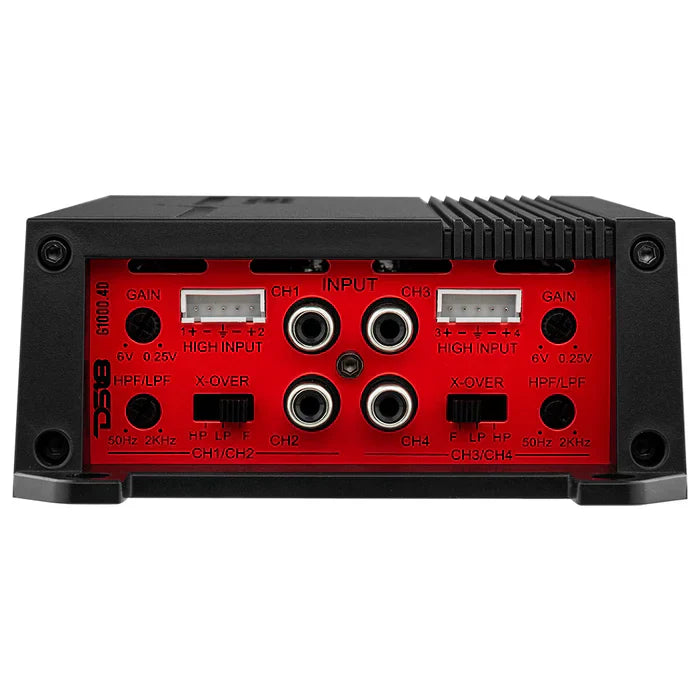 DS18 G1000.4D GEN-X Full-Range Class D 4-Channel Amplifier 1000 Watts