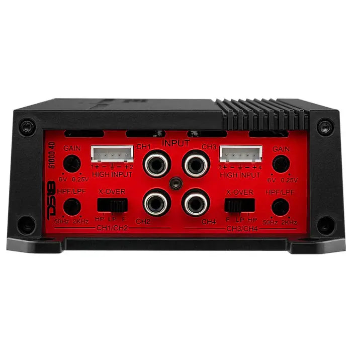 DS18 DS18 G1000.4D GEN-X Full-Range Class D 4-Channel Amplifier 1000 Watts - Car Audio