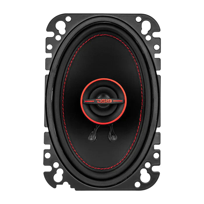 DS18 G4.6XI GEN-X 4x6 2-Way Coaxial Speakers 135 Watts 4-Ohm