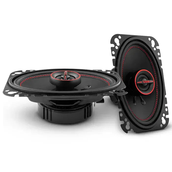DS18 DS18 G4.6XI GEN-X 4x6 2-Way Coaxial Speakers 135 Watts 4-Ohm - Car Audio
