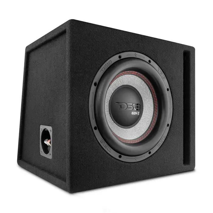 DS18 DS18 GEN-X110LD Bass Package GEN-X104D 10" Subwoofer In a Ported Box 800 Watts - Car Audio
