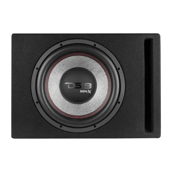 DS18 DS18 GEN-X112LD Bass Package GEN-X124D 12" Subwoofer In a Ported Box 900 Watts - Car Audio