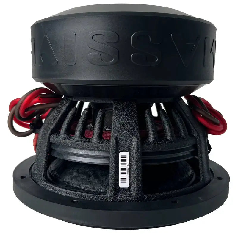Massive Audio Massive Audio H104X - 10" 2000 Watts RMS Dual 4 Ohm 3" V.C. Mega Subwoofer - Car Audio