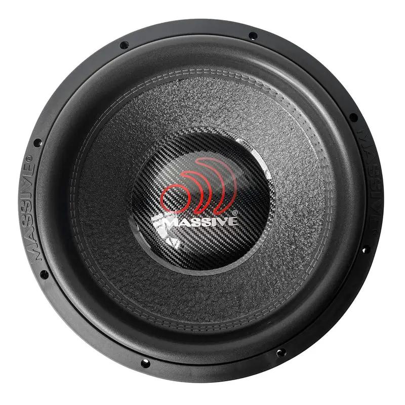 Massive Audio Massive Audio H152XR - 15" 3000 Watts RMS Dual 2 Ohm 4" V.C. Mega Subwoofer - Car Audio