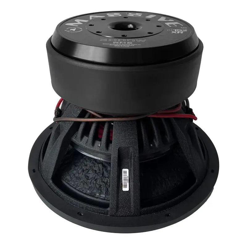Massive Audio Massive Audio H152XR - 15" 3000 Watts RMS Dual 2 Ohm 4" V.C. Mega Subwoofer - Car Audio