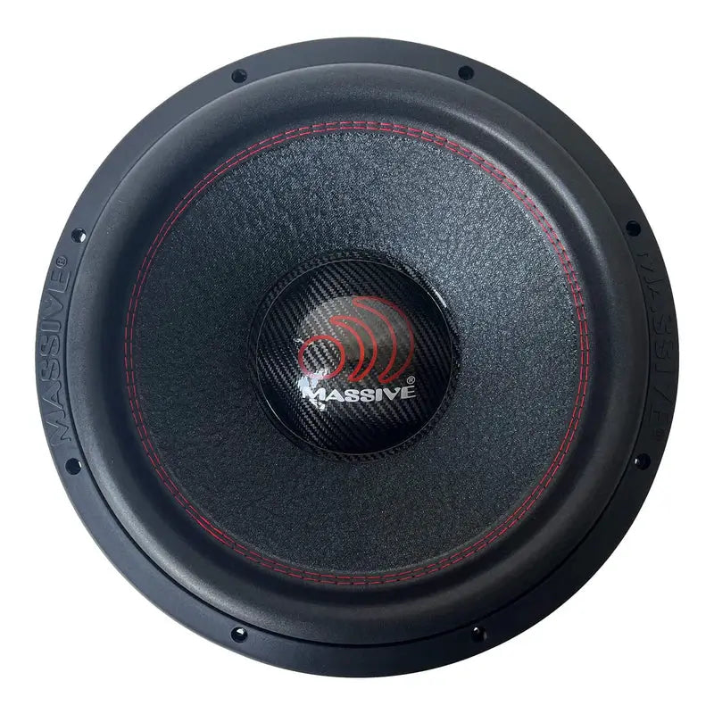 Massive Audio Massive Audio H154X - 15" 2000 Watts RMS Dual 4 Ohm 3" V.C. Mega Subwoofer - Car Audio