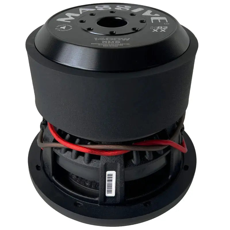 Massive Audio Massive Audio H82XX - 8" 1400 Watts RMS Dual 2 Ohm 2.5" V.C. Subwoofer - Car Audio