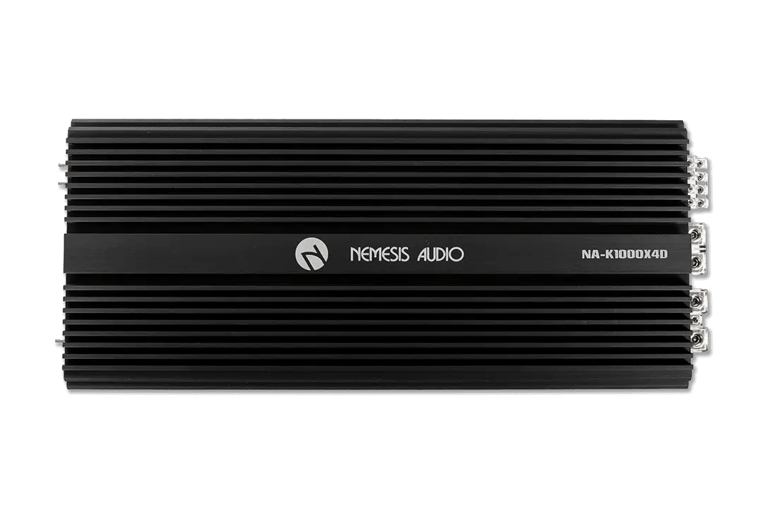 Nemesis Audio Nemesis Audio NA-K1000X4D Korean made 4-channel amp. 1700W x4 @2-Ohm / 3600W x2 bridged, with advanced crossover controls. - Car Audio